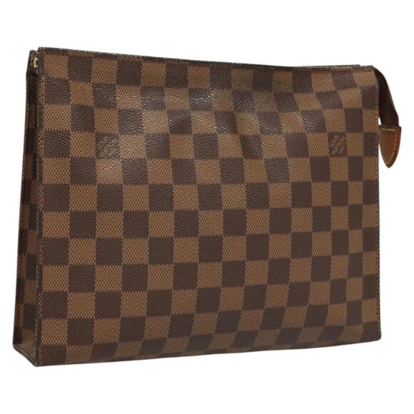 LOUIS VUITTON Damier Ebene Poche Toilette 26 Pouch